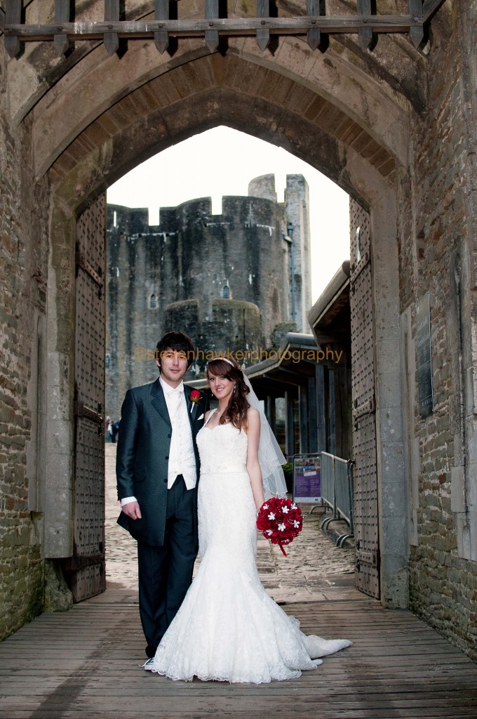 Wedding Photographer Caerphilly Castle