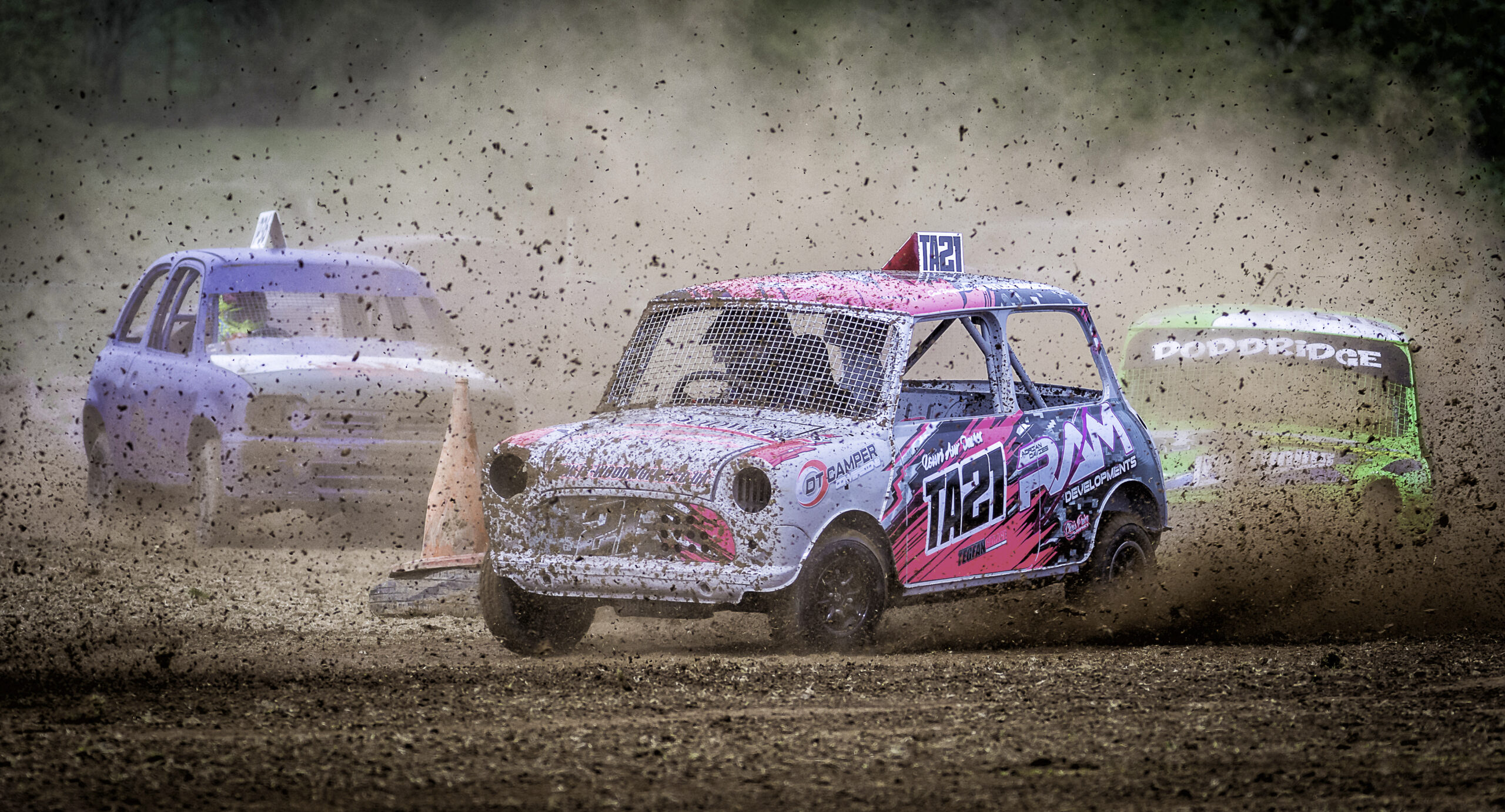 Autograss amateur motor racing