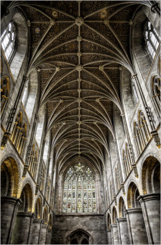 Inside Hereford Cathedral by 25